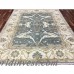 Darby Home Co One-of-a-Kind Soleia Oushak Hand-Woven Wool Blue Area Rug DRBH1360